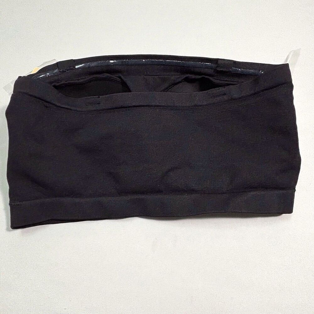Truekind Bra Womens XL Black Convertible Strapless Bandeau Wireless Stretch NEW - Picture 4 of 10